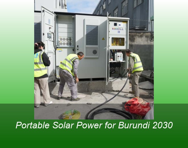 Portable Solar Power for Burundi 2030